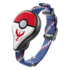 Bracelet Bluetooth Charging With Smart Switch And Automatic Catcher For Pokemon Go Plus (Color: Maroon)