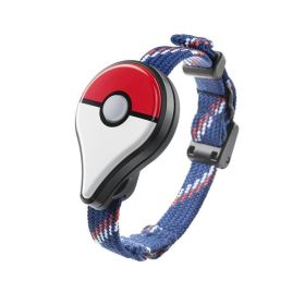 Bracelet Bluetooth Charging With Smart Switch And Automatic Catcher For Pokemon Go Plus (Color: Red)