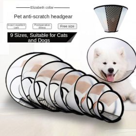 Pet Anti Bite Anti Grasping Large Anti Licking Collar Medical Recovery Cone Ring Pets Elizabethan Collar Healthy Pet Accessories (Color: White)