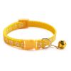 Pet Bell Collar; Adjustable Buckle Cat Collar; Multiple Color