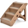 4 Step Anti-Slip Collapsible Plastic Pet Stairs Ladder For Small Dog and Cats