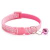 Pet Bell Collar; Adjustable Buckle Cat Collar; Multiple Color