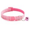 Pet Bell Collar; Adjustable Buckle Cat Collar; Multiple Color