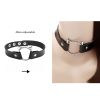 Harajuku Chocker Sexy Heart Lock Key Rivets Black Goth Punk Chokers Gothic Choker Necklace for Women Hip Hop Bondage Cosplay