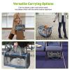 Pet Rolling Carrier With Wheels Pet Travel Carrier Transport