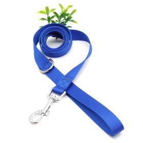 Nylon Material Wear-resistant Traction Dog Traction Rope (Option: Blue-2.0x120cm)